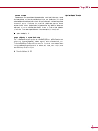 Targetlink Presentation | PDF
