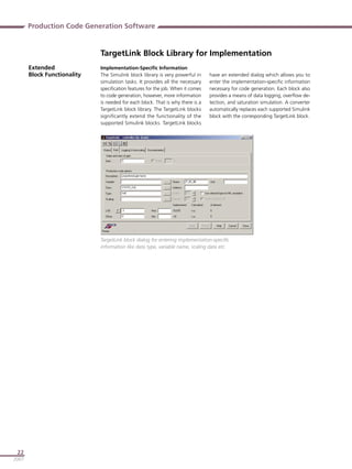 Targetlink Presentation | PDF