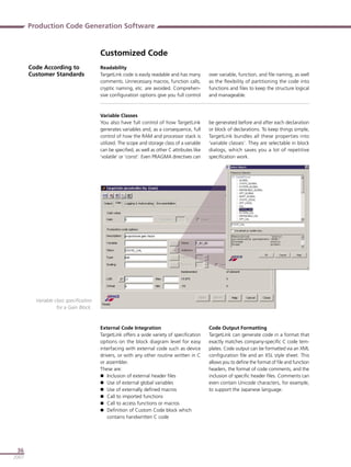 Targetlink Presentation | PDF