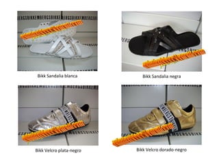 [email_address] [email_address] [email_address] [email_address] Bikk Sandalia blanca Bikk Sandalia negra Bikk Velcro plata-negro Bikk Velcro dorado-negro 
