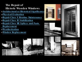 Conservation of Heritage Buildings | PPT