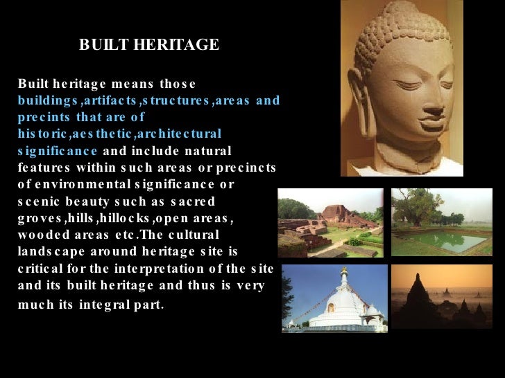 Conservation of Heritage Buildings