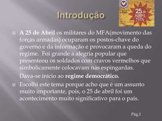25 de Abril de 1974
