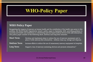 WHO-Policy Paper 