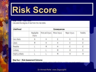 Oberlin Risk Score Rms Risk Management Process in OH&S | PPT