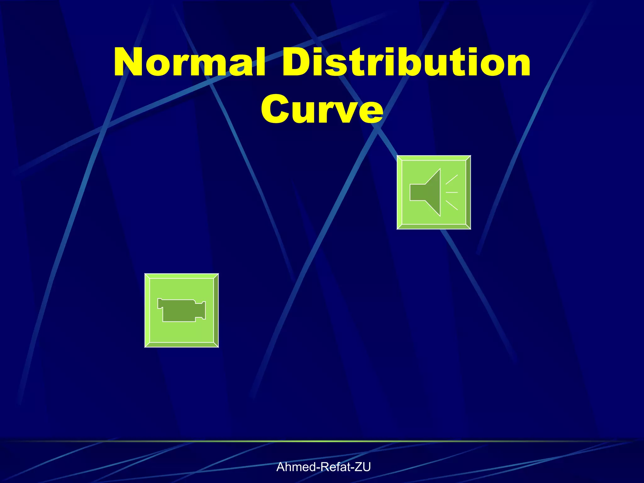 Normal Distribution Curve 