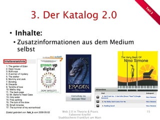 Web 2.0 in Theorie & Praxis