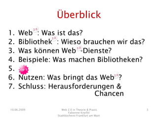 Web 2.0 in Theorie & Praxis