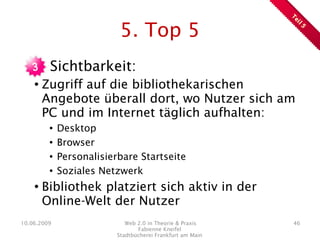 Web 2.0 in Theorie & Praxis