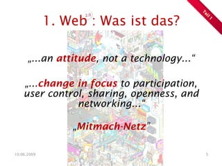 Web 2.0 in Theorie & Praxis