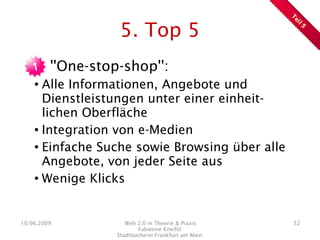 Web 2.0 in Theorie & Praxis