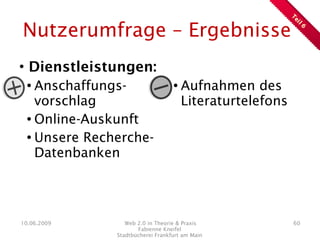 Web 2.0 in Theorie & Praxis