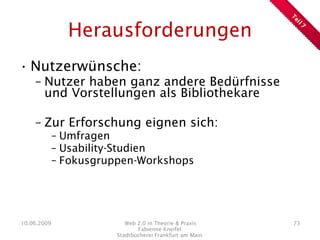Web 2.0 in Theorie & Praxis