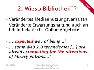 Web 2.0 in Theorie & Praxis