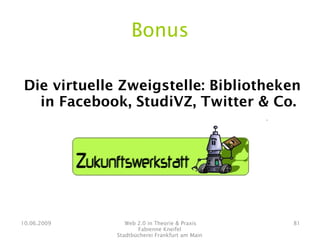 Web 2.0 in Theorie & Praxis