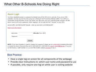 Navigating Back to the Main Careers PageProblem:					Solution(s):Change the ‘Careers’ graphic so that this feature is obvious to students using the site‘Careers’ button takes you back to the beginning of the Careers page, but it isn’t obvious.  People who don’t want to hit home and be taken all the way back to MySOM need an obvious way to get back to the main Careers page.