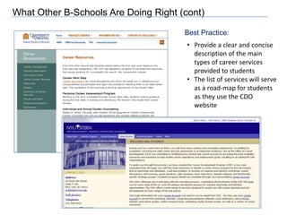 Policies and ProceduresProblem:					Solution(s):Get rid of a link that goes to a link that goes to a page  (e.g., minimize clicks)Increase ease of navigation around page (i.e., keep pertinent items “above the fold” or shorten agreement)Most students probably didn’t read this in the first place, and it definitely isn’t something they likely want to revisit. Move this page to a less conspicuous place on the site– perhaps to the bottom left-hand corner of the pageToo many clicks needed to access.