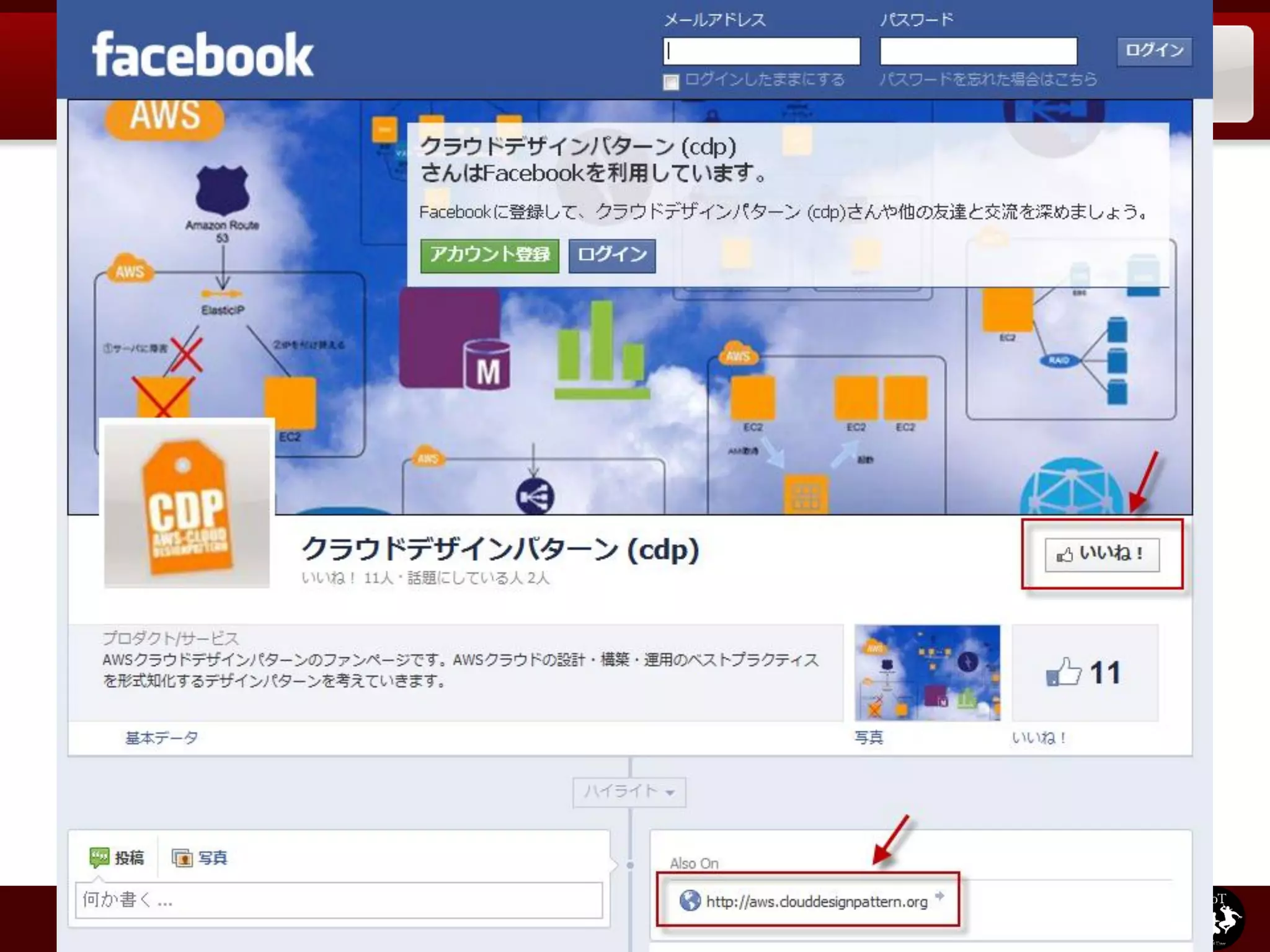 AWS クラウドデザインパターンとは


AWSクラウドを使ったシステムアーキテクチャ
 設計を行う際に発生する、典型的な問題とそれ
 に対する解決策・設計方法を、分かりやすく分
 類して、ノウハウとして利用できるように整理
 したものである。
http://aws.clouddesignpattern.org
 