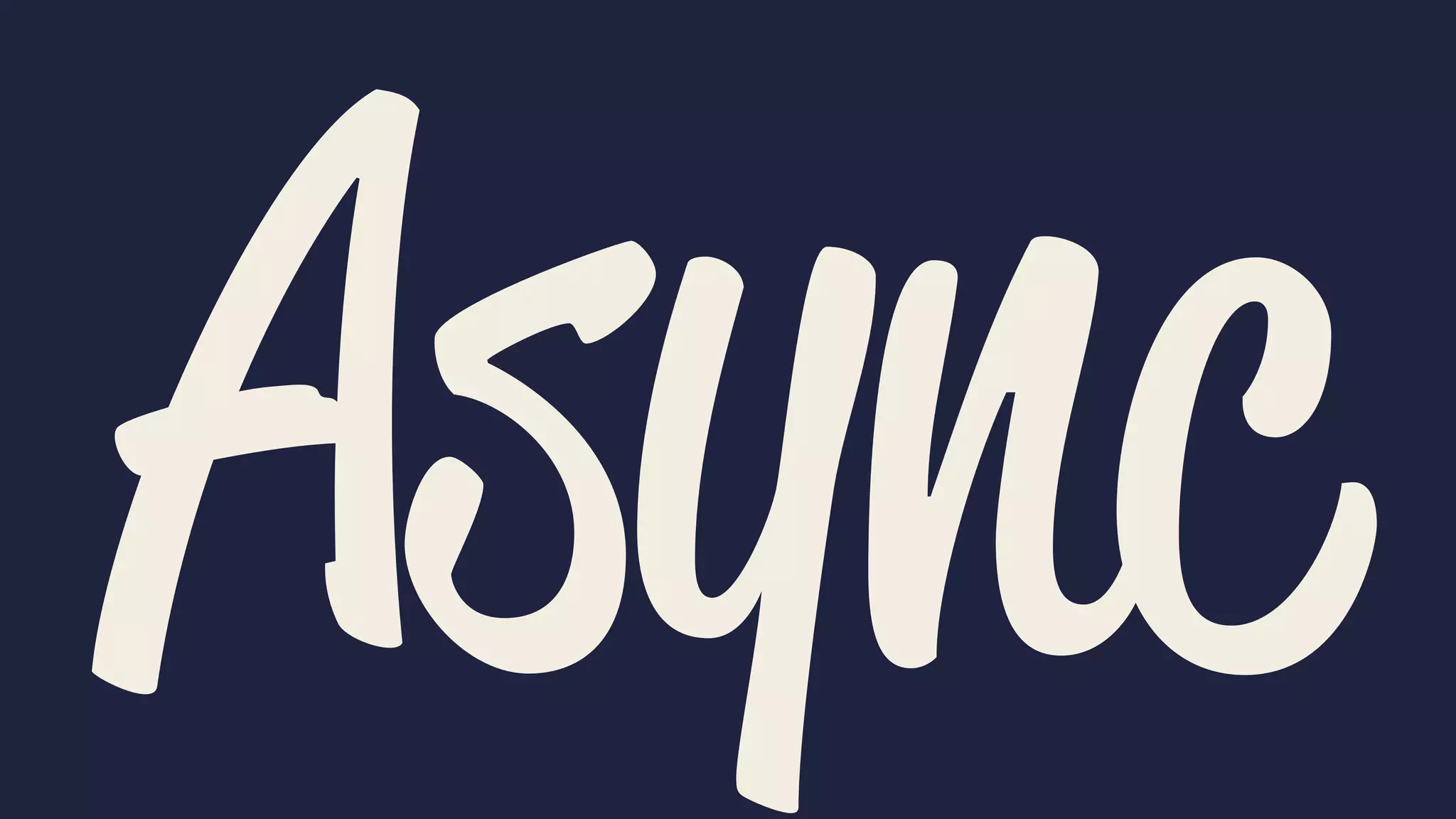 Async
 