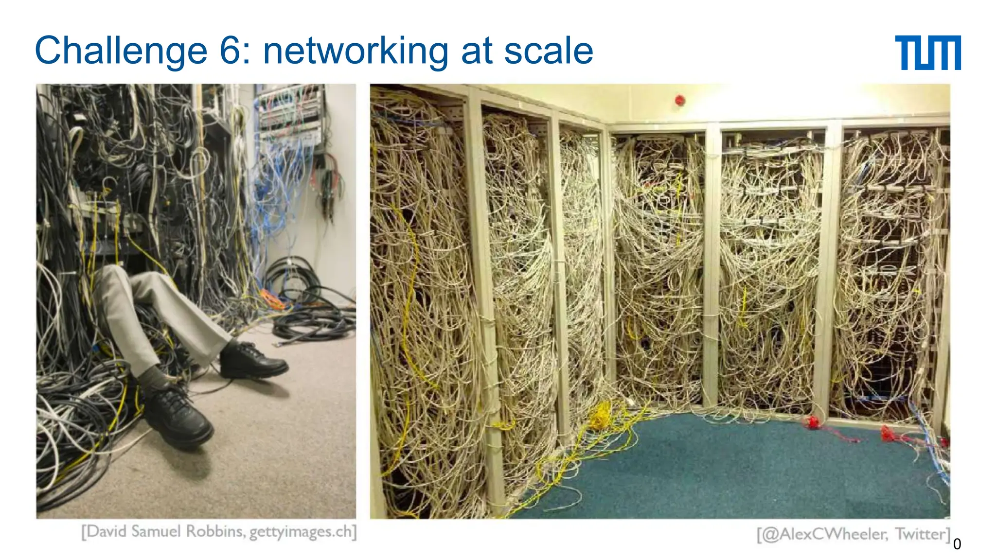 Challenge 6: networking at scale
30
 