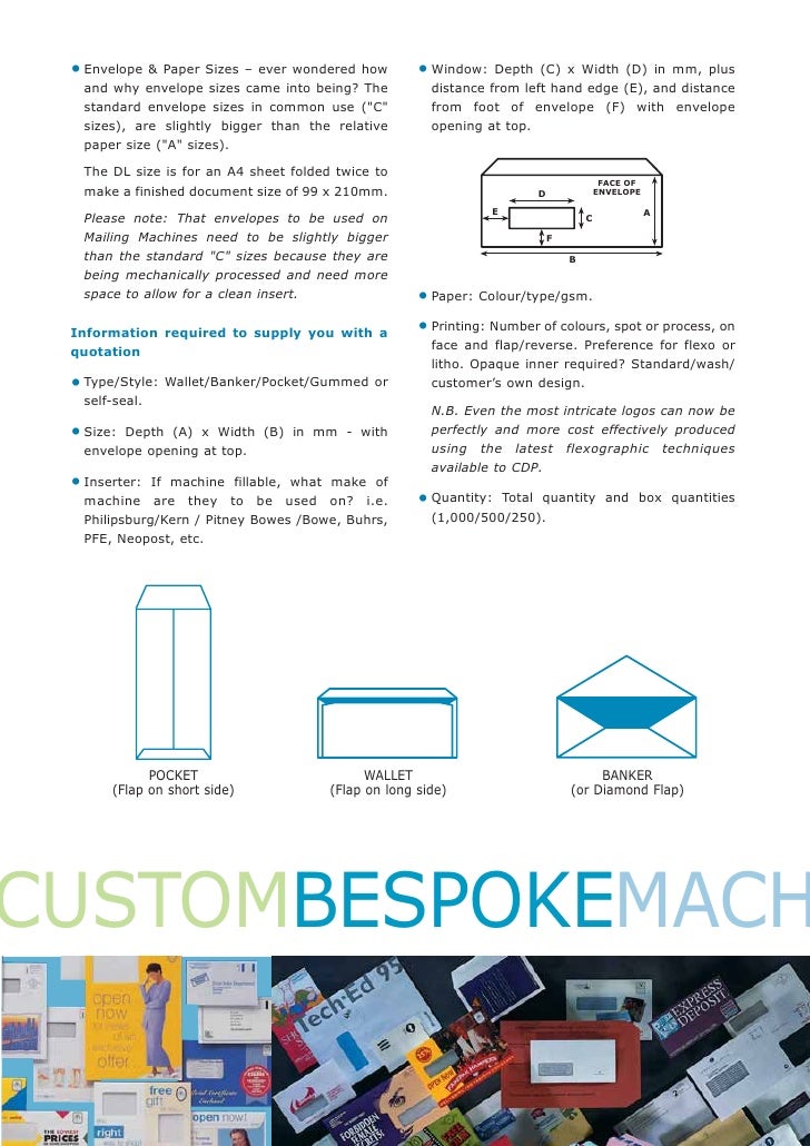 Cdp Envelopes Cdp Envelopes