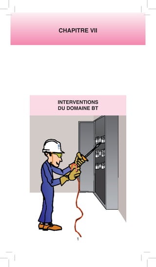 CHAPITRE VII 
1 
INTERVENTIONS 
DU DOMAINE BT 
 
