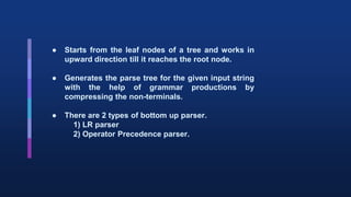 Types of Parser | PPTX