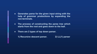 Types of Parser | PPTX