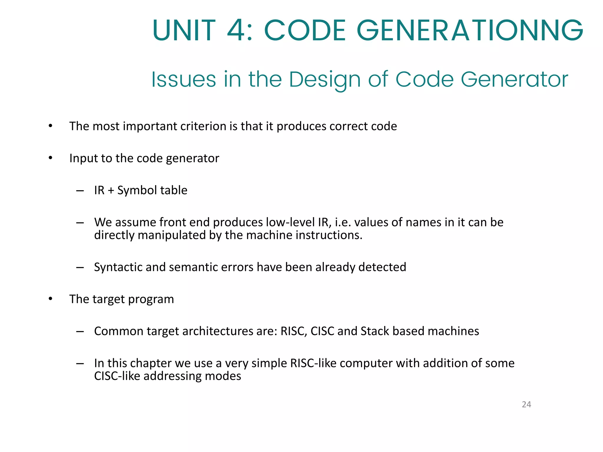 COMPILER DESIGN Run-Time Environments | PDF | Data Storage and ...