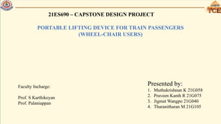 Design and Development of a Portable Wheelchair Lifting Device for ...