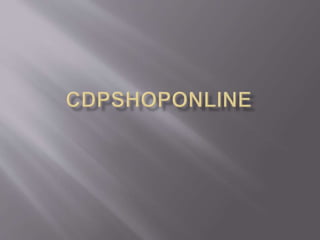 Cd pshoponline