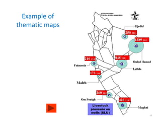 Example of 
thematic maps 
19 
 