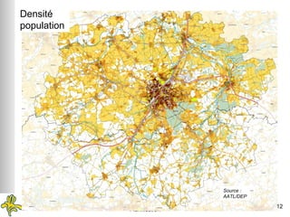Densité population Source : AATL/DEP 