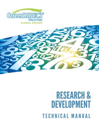 ReseaRch &
  Development
technical manual
 