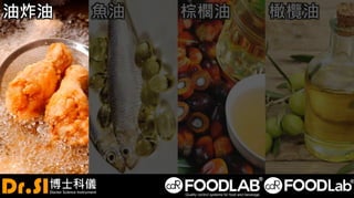 油炸油 魚油 棕櫚油 橄欖油
 