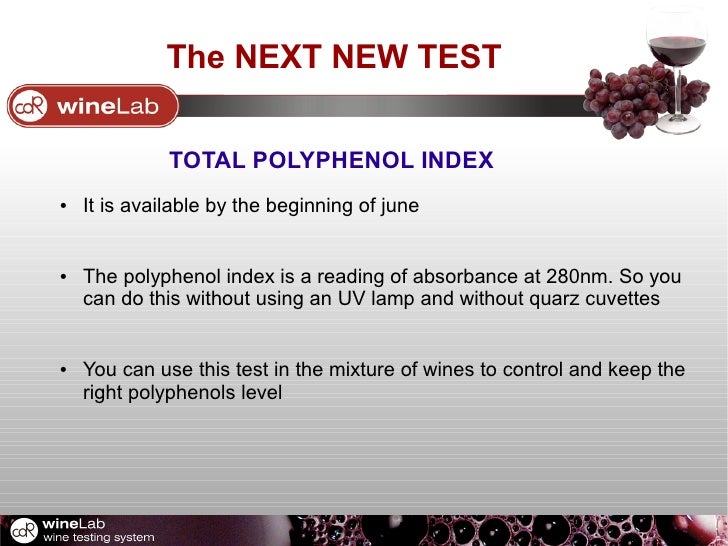 Wine Test Equipment WineLab
