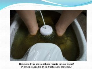 How would you explain these results to your client?
(Answer covered in the actual course material.)
 