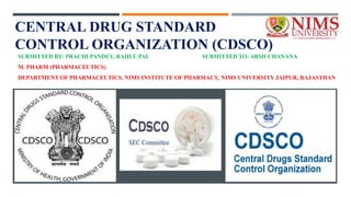 CDSCO Regulatory Authority.pptx
