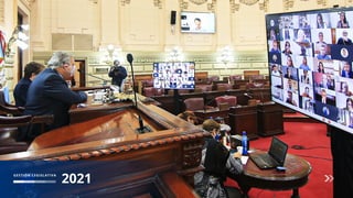 GESTIÓN LEGISLATIVA
2021
 