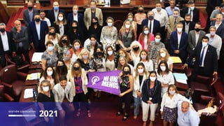 GESTIÓN LEGISLATIVA
2021
 