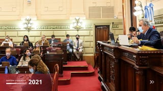 GESTIÓN LEGISLATIVA
2021
 