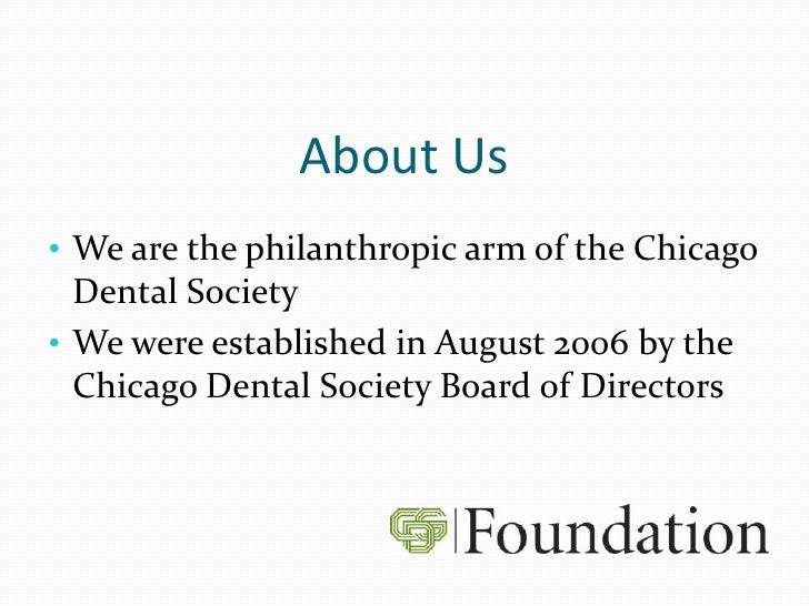 Chicago Dental Society Foundation