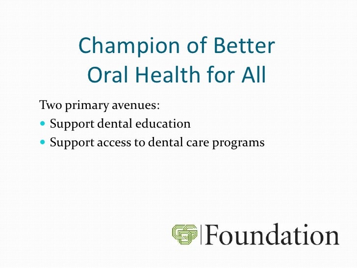 Chicago Dental Society Foundation