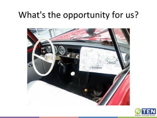 What's the opportunity for us? 