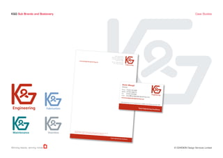 K&G Sub Brands and Stationery                                                                                                                                                                                                                   Case Studies




                                                                                                                                K&G Engineering,
                                                                                                                          Unit 2G Underlyn
                                                                                                                                           Farm,
                                                                                                                          Underlyn Lane, Mar
                                                                                                                                             den
                                                                                                                                 Kent TN12 9BQ
                                            www.kandgtot
                                                                  alengineering.co                                        Phone: 01622 831
                                                                                         m                                                  008
                                                                                                                            Fax: 01622 833360
                                                                                                                                                     Engineering




                                                                                                                                             Kevin Waugh
                                                                                                                                             Director
                                                                                                                                            Phone:     01622 831008
                                                                                                                                            Mobile:   07702 608275
                                                                                                                                            Fax:      01622 833360                                         Engineering
                                                                                                                                            Email:    kevin@kandgtota
                                                                                                                                                                      len           gineering.com
                                                                                                                                           www.kandgtotale
                                                                                                                                                                     ngineering.com

                                                                                                                                           K&G Engineering,
                                                                                                                                                              Unit 2G Underlyn
                                                                                                                                                                                 Farm, Underlyn Lane
                                                                                                                                                                                                    , Marden Kent TN1
                                                                                                                                                                                                                     2 9BQ


                                                                                                                                                                                 Total Engineering
                                                                                                                                                                                                   Excellence




                                K&G Maintenance
                                                     Services Limited tradin
                                Registered Office                            g as K&G Engineering
                                                  : 5 West Court, Enter                           Company No. 4591
                                                                        prise Road, Maids                         192
                                                                                         tone, Kent ME15
                                                                                                         6JD



                                                                                                                        Total Engineering
                                                                                                                                          Excellence




Winning hearts, winning minds                                                                                                                                                                                                © COHESION Design Services Limited
 