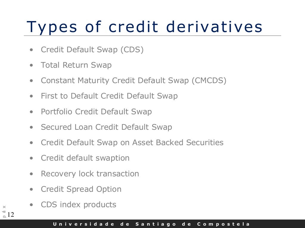 CDS - Credit Default Swap