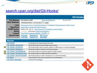 search.cpan.org/dist/Git-Hooks/

 