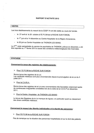 Cdsp haute savoie 2012