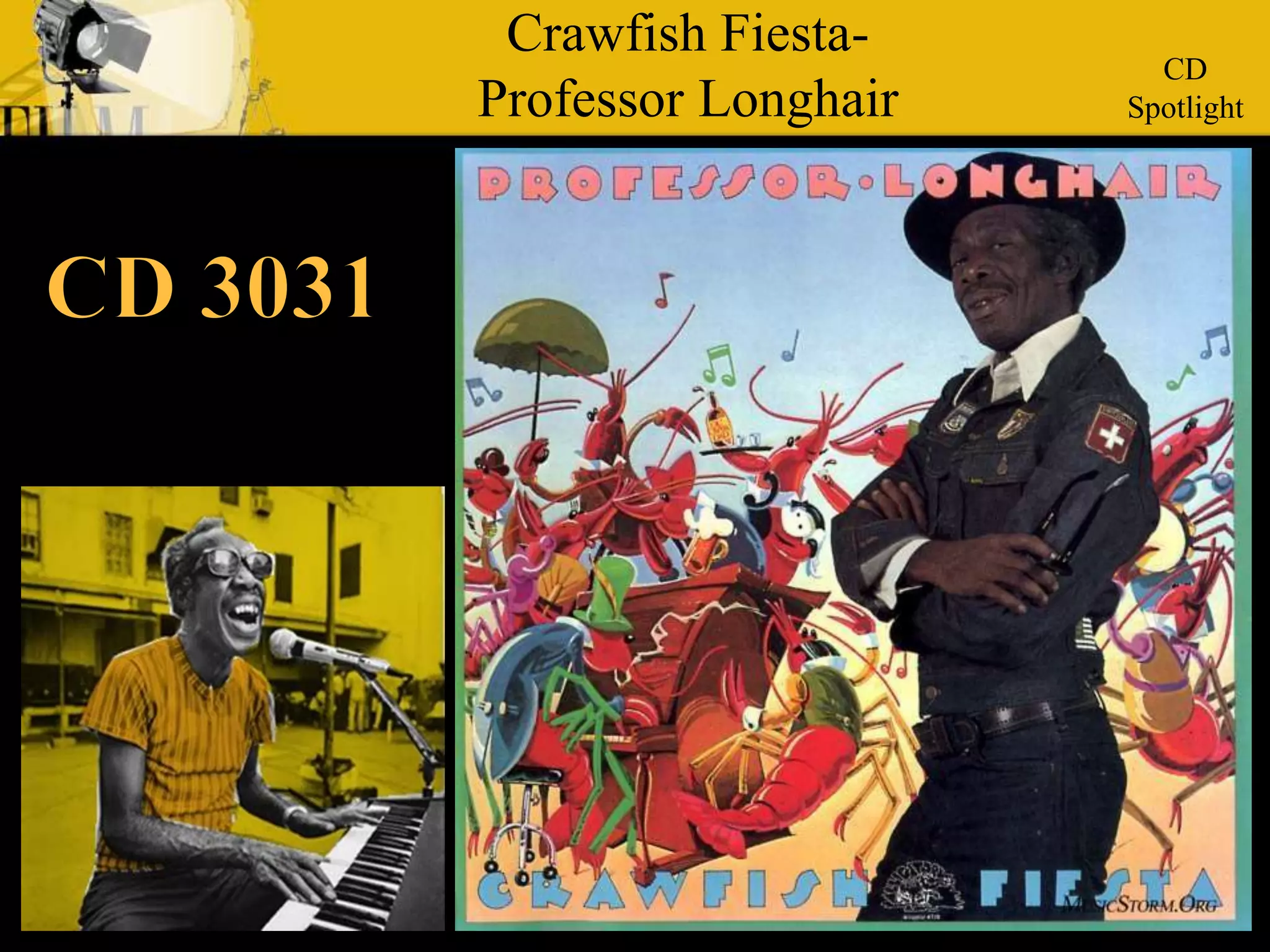 Crawfish Fiesta- Professor Longhair  CDSpotlight CD 3031 
