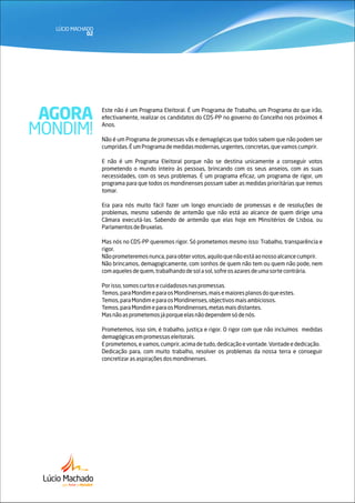 CDS-PP Manifesto Eleitoral 09